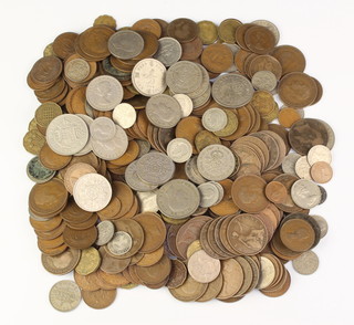 A quantity of minor UK coins