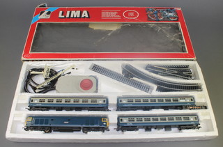 A Lima electric train set boxed