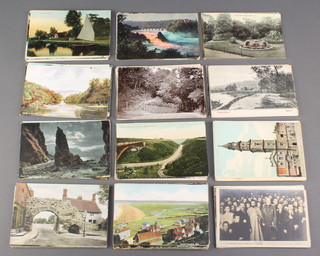 A collection of 19th Century and later coloured and black and white postcards of Hastings 

