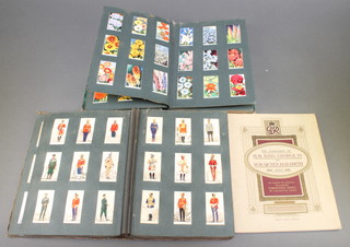 2 albums of cigarette cards and an album of Players cigarette cards - Coronation of HM George VI and Queen Elizabeth