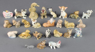 A collection of Wade Whimsies including Wild Animal Series