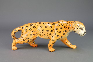 A Beswick figure of a leopard 12" 