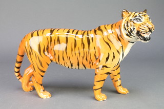 A Beswick figure of a standing tiger 12" 