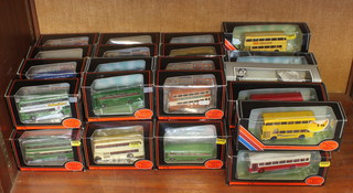 33 Exclusive first edition model omnibuses together with 3 Corgi model trams 