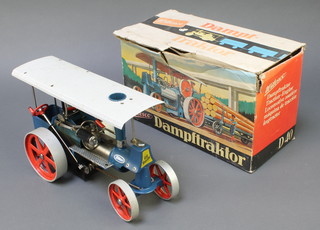  A Wilesco steam traction engine, boxed