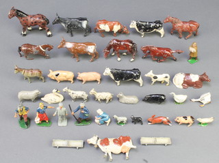 A collection of Britains farm yard animals 