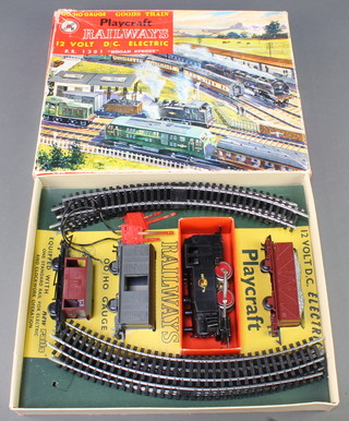 An OO/HO gauge Playcraft train set, boxed 