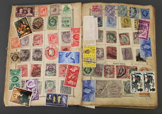 A Lincoln stamp album