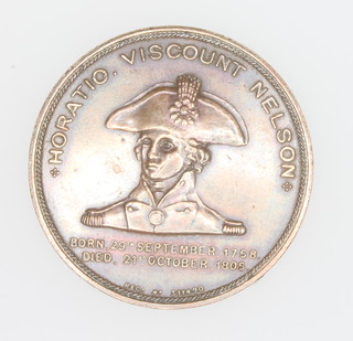 An 1897 Foudroyant commemorative medallion 