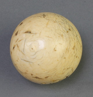 An ivory ball 2 1/2" 