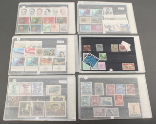A collection of Yugoslavian mint presentation stamps 