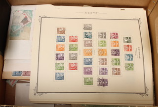 A stockbook of used World stamps and a quantity of loose used World stamps 