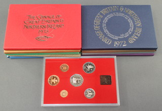 10 proof coin sets 1972-1981