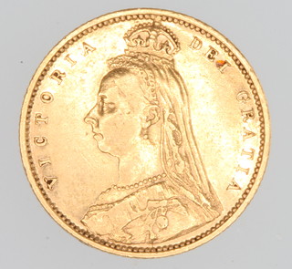 A half sovereign 1892 