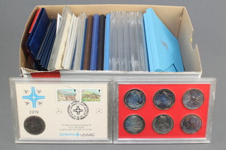 16 uncirculated coin sets and minor coins