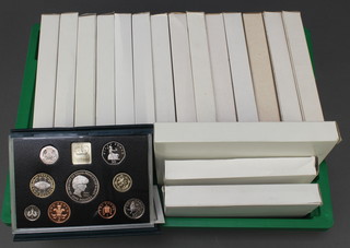 18 proof coins sets 1983-2000 