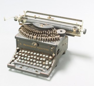 A Remington 6 noiseless typewriter 