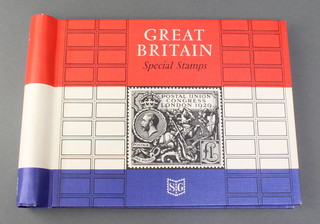 A Stanley Gibbon special album of mint and used GB stamps 