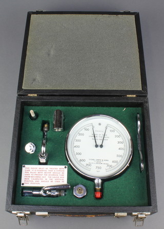 A Sydney Smith & Sons Board of Trade standard test gauge Sef.Sg100/750/4 