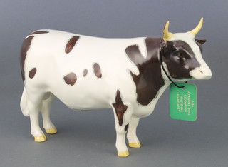 A Beswick figure Champion White Hill Mandate 1454B 5 1/2" with stuck on and swing label 