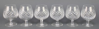 A set of 6 Waterford Crystal brandies 
