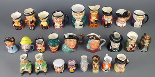 A collection of Kelsboro Ware Toby jugs