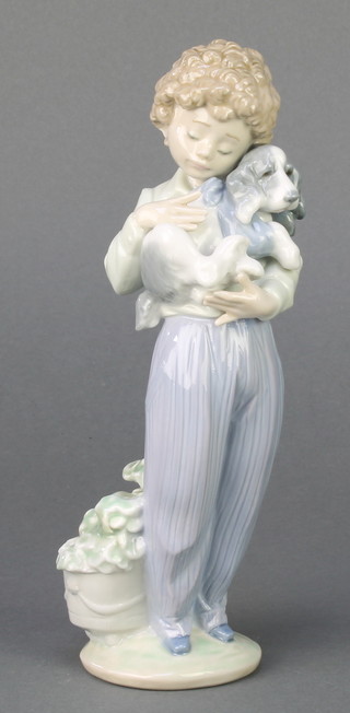 A Lladro Collectors Society figure Ailing Puppy 7609 8", boxed