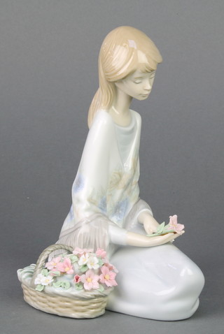 A Lladro Collectors Society figure Spring Song 7607 7", boxed