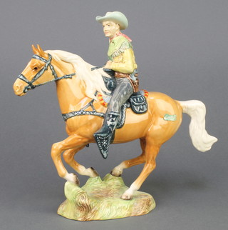 A Beswick figure of a Canadian mounted cowboy 1377 8 3/4" 