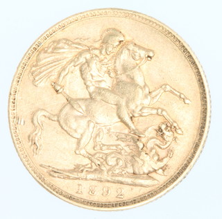 A sovereign 1892