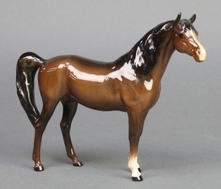 A Beswick figure of a standing  horse, 6" 