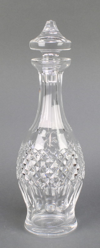 A Waterford Crystal decanter and stopper 13" 