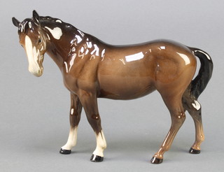 A Beswick figure of a standing horse 9 1/2" 