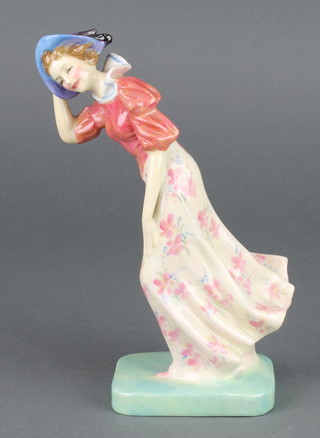 A Royal Doulton figure - Windflower HN!763 7 1/2" 