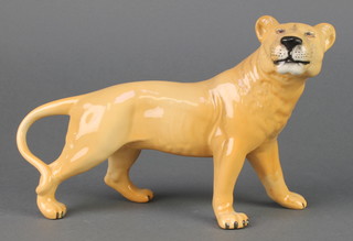 A Beswick figure Lioness facing right 2097, gloss, 5 3/4" 