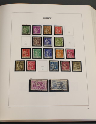 An album of various mint and used French stamps 1876-1964 
