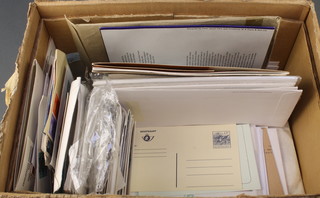 A box of first day covers