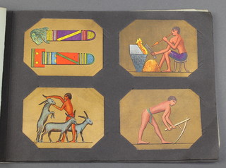 A collection of Cavender's cigarette cards - Ancient Egypt  