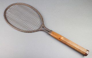 A Slazenger Thors metal framed tennis racket
