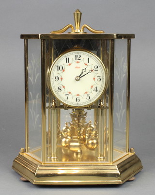 A German 400 day clock 
