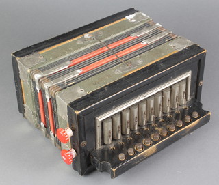 A Saxony 13 button accordion 