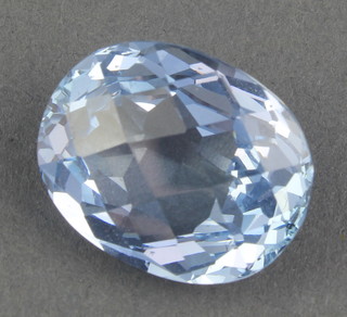 A 21ct loose blue gem stone