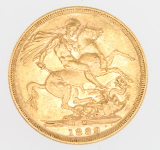 A sovereign 1889