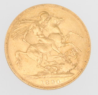 A sovereign 1890
