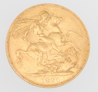 A sovereign 1890
