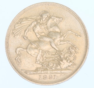 A sovereign 1891