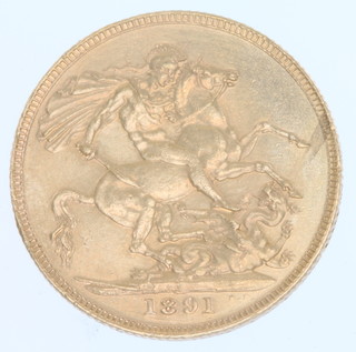 A sovereign 1891