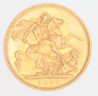 A sovereign 1892