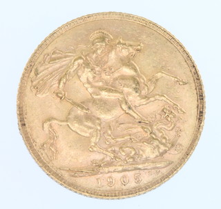 A sovereign 1905