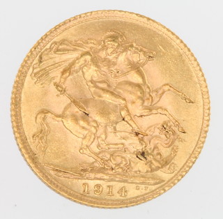 A sovereign 1914